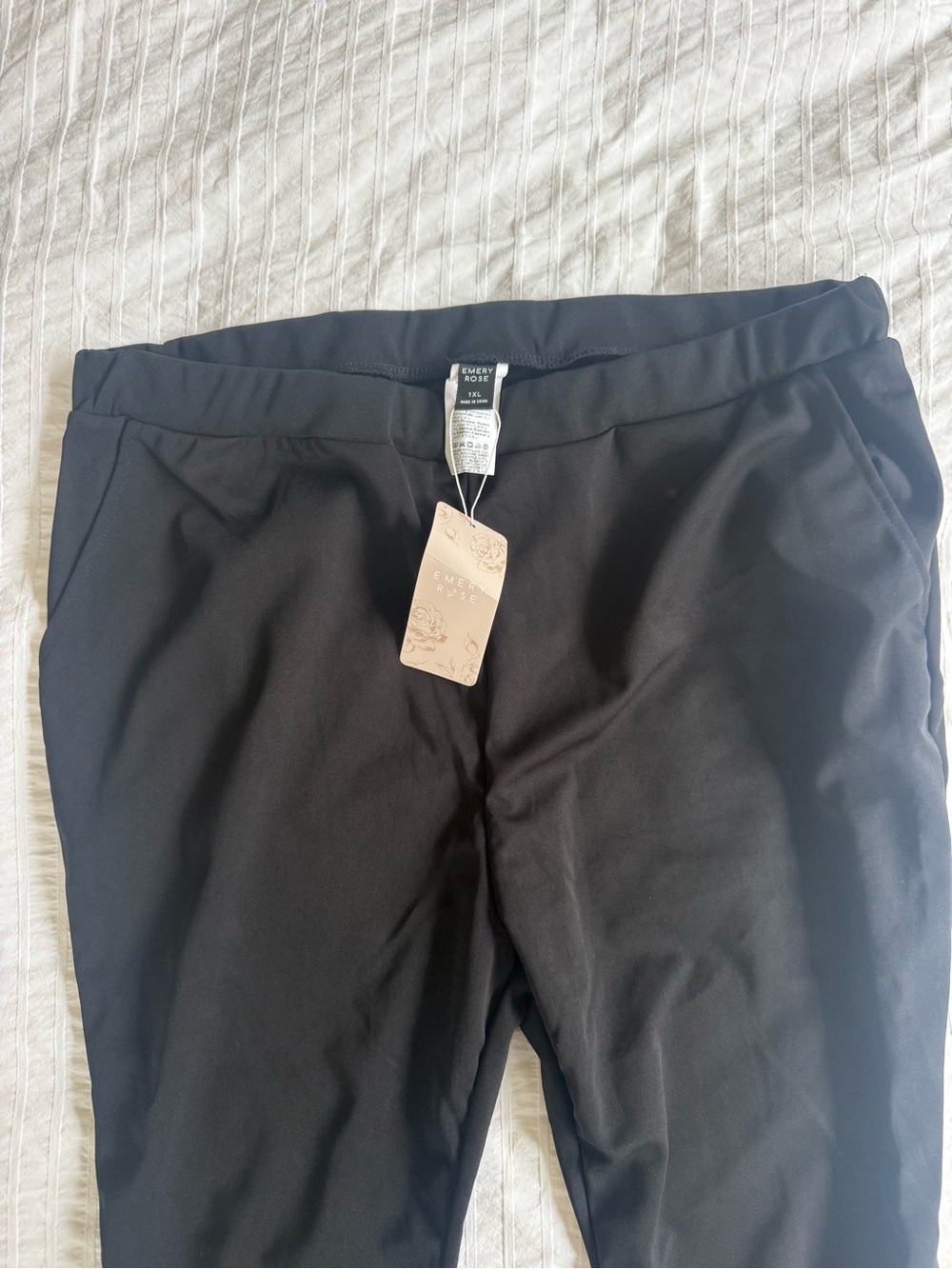Emery Rose Black Tailored Trousers